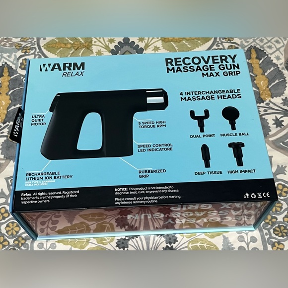 Warm Relax Recovery Massage Gun - Picture 4 of 6